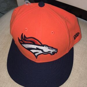New Era NFL Denver Broncos Orange Crush hat cap-7 3/8 Bo Nix Is the real deal